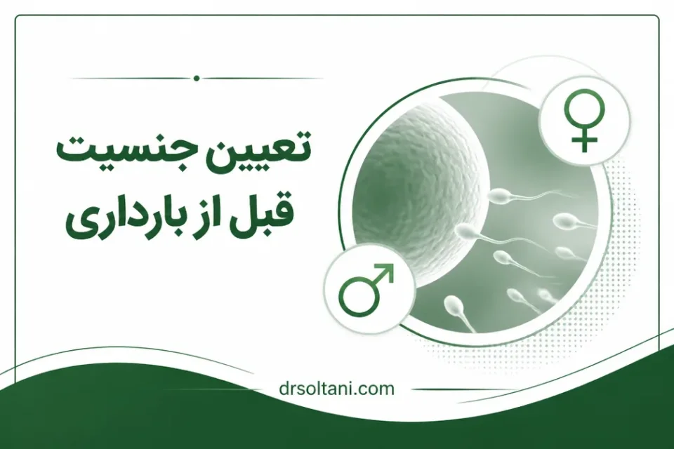 نمای توضیحی درباره تعیین جنسیت با IUI